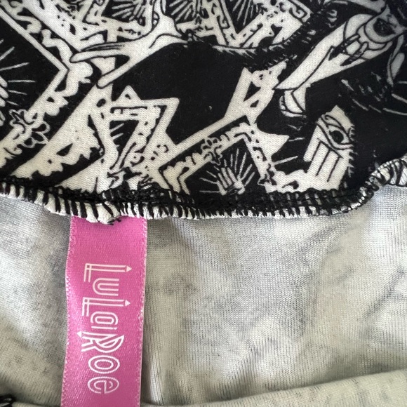 LuLaRoe Disney OS Leggings Villains Dr Facilier Shadow Man Tarot Cards - Picture 6 of 6